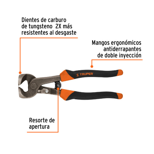Tenaza para Azulejos TN-AZ-8 con Carburo de Tungsteno
