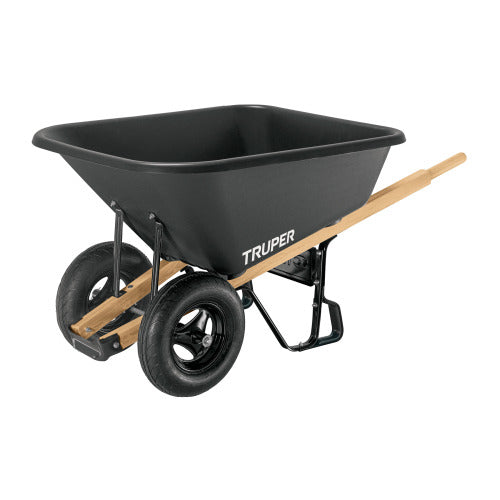 Carretilla 8ft con Bandeja Plástica MGOS/Madera - Resistente