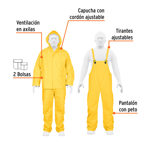 Traje de Protección Talla M - Alta Seguridad y Durabilidad
