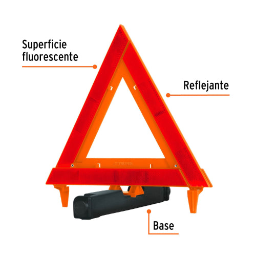 Triángulo de Seguridad Plegable - 100% Normativo