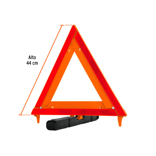 Triángulo de Seguridad 43.5 cm - Protección Vial