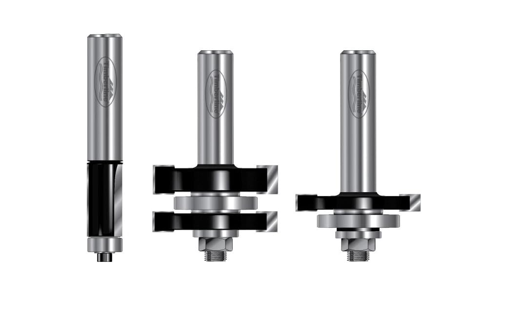 Juego de 3 Brocas de Carburo TRS-130 para Madera - Alta Durabilidad