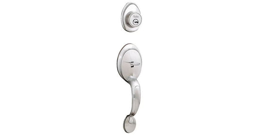 Gatillo Yale Venecia Doble Cilindro - Cromo Mate | Seguridad