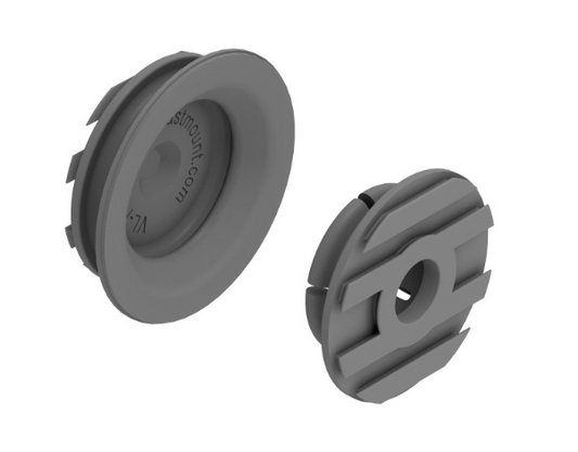 Juego de clips de perfil muy bajo - VL-03