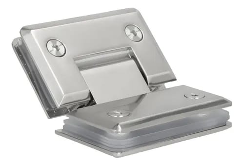 Bisagra para Cristal SHZ135 - Cromo Satinado Zamak