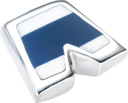 Pomo Pantalón Mod. 5607 - Dimensiones 47x38mm, Grosor 28mm