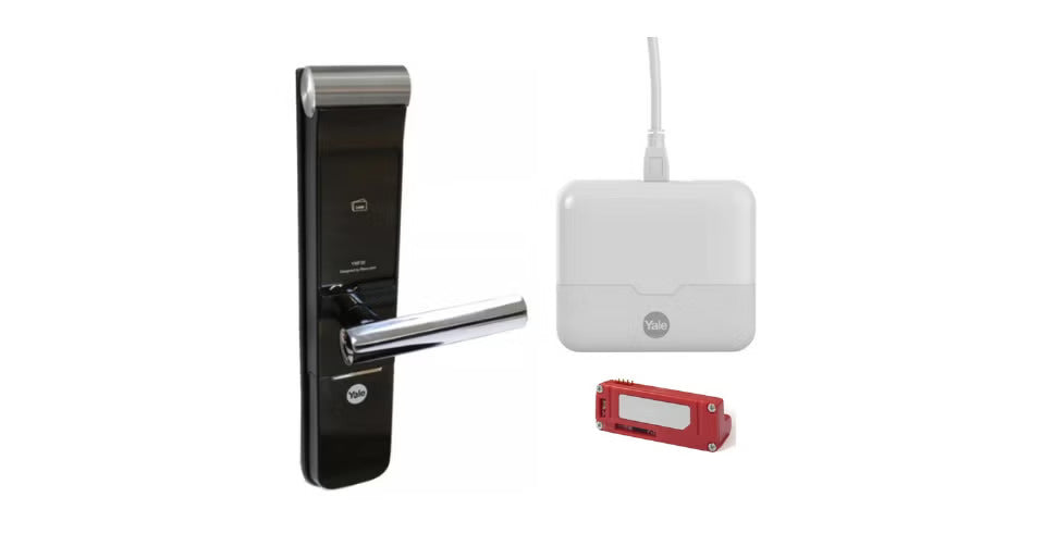 Kit Yale 89376: Hub + Cerrojo YDF30 SmartCard Seguro