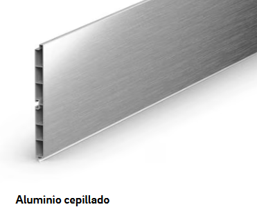 Zócalo Initial 150mm de Aluminio - Calidad Profesional
